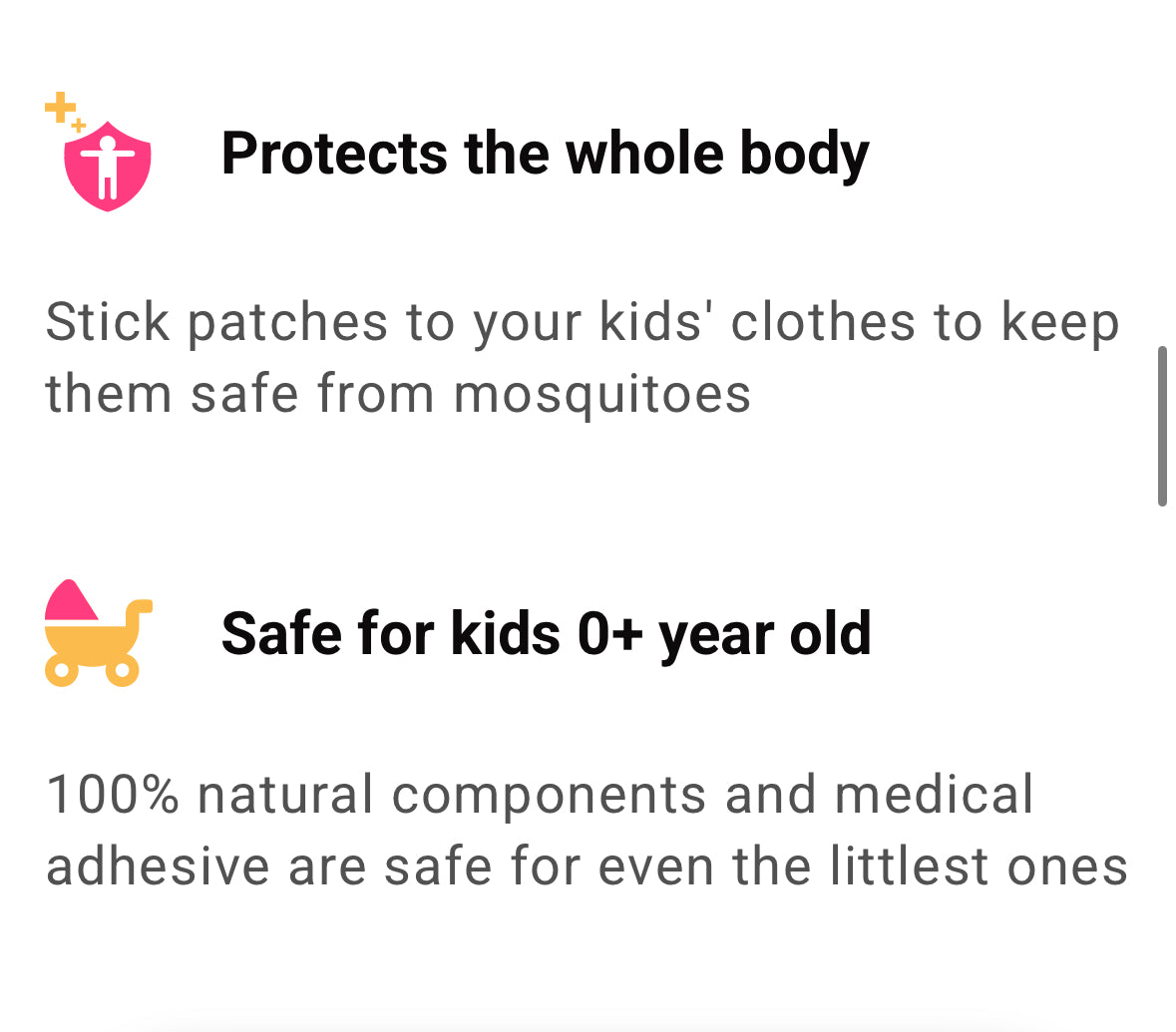 Kids Mosquito Repellent Stickers