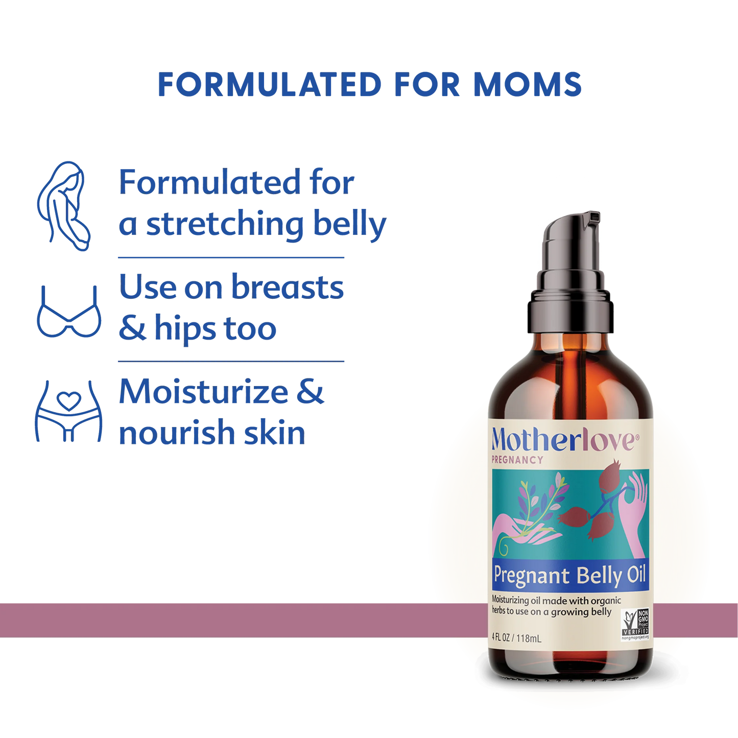 Pregnancy Belly Oil, 4 fl oz
