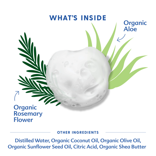 Baby & All Non-Toxic Foaming Castille Soap - Unscented, presentación en 5.7 fl oz