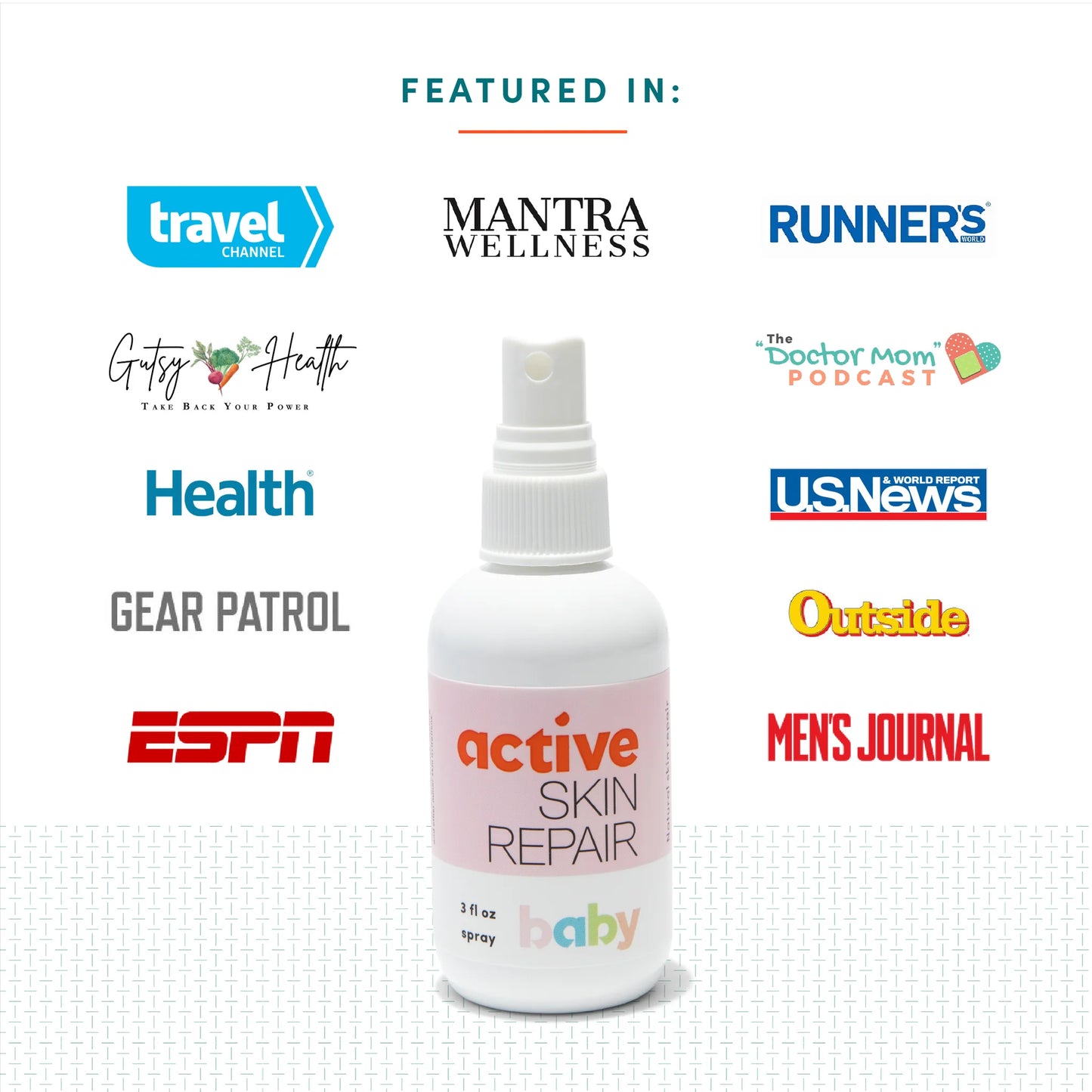 Active Skin Repair Baby Spray