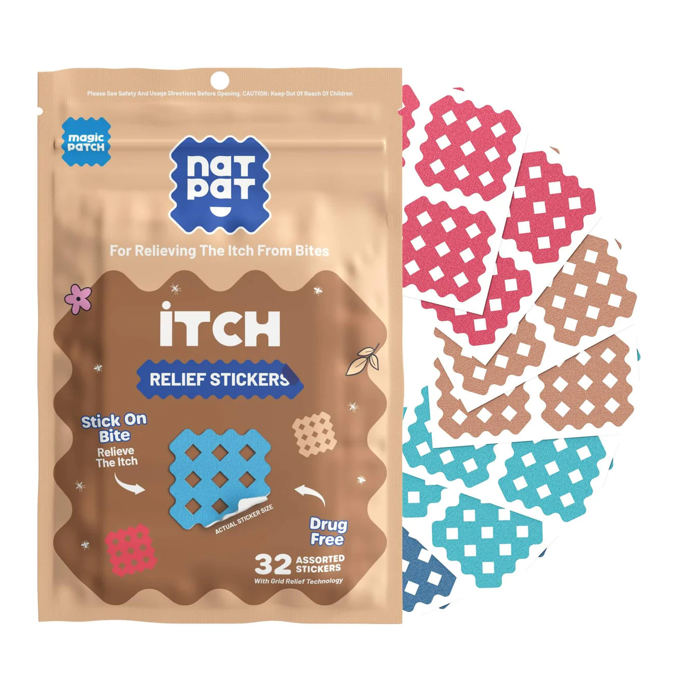 Magic Patch Itch Relief Patches