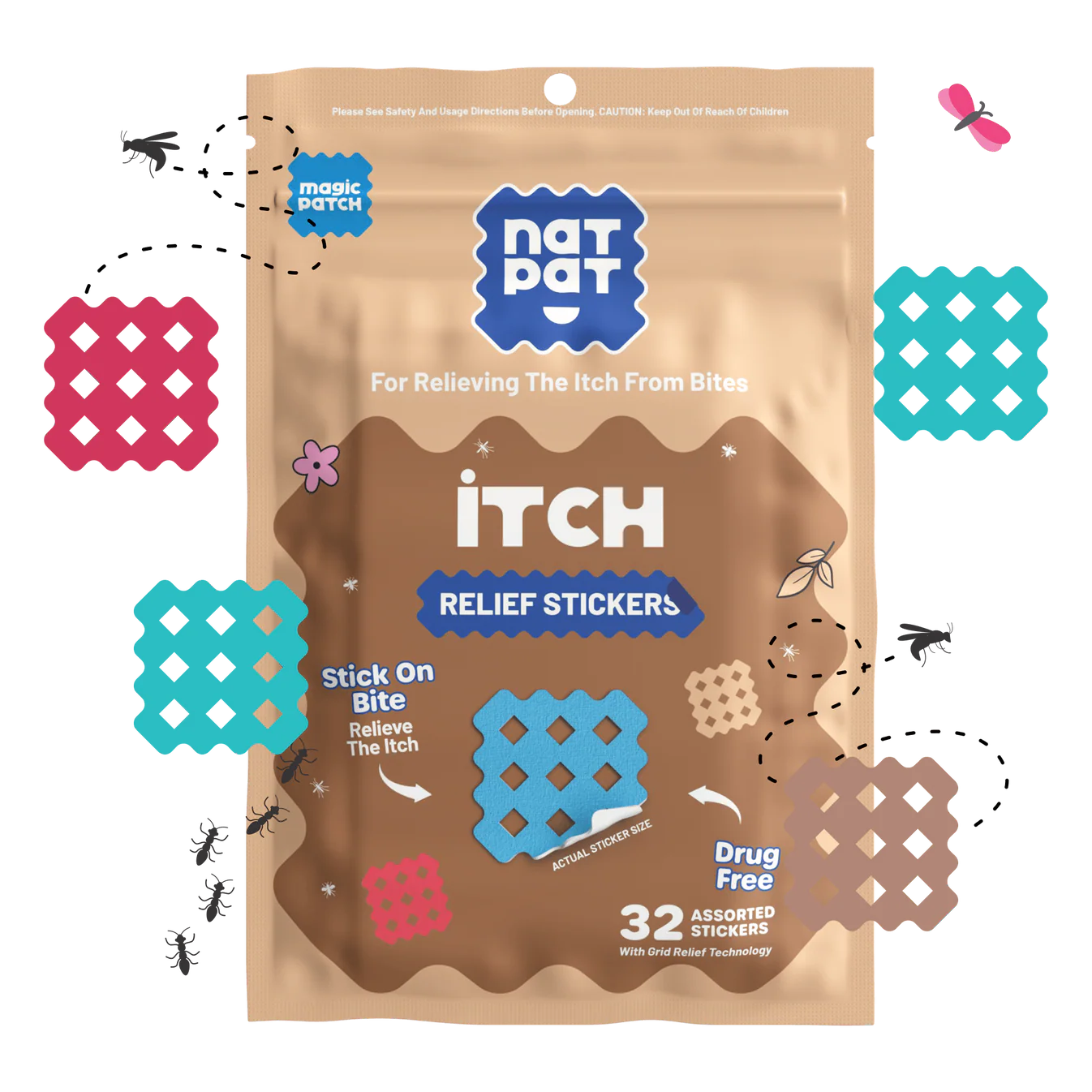 Magic Patch Itch Relief Patches