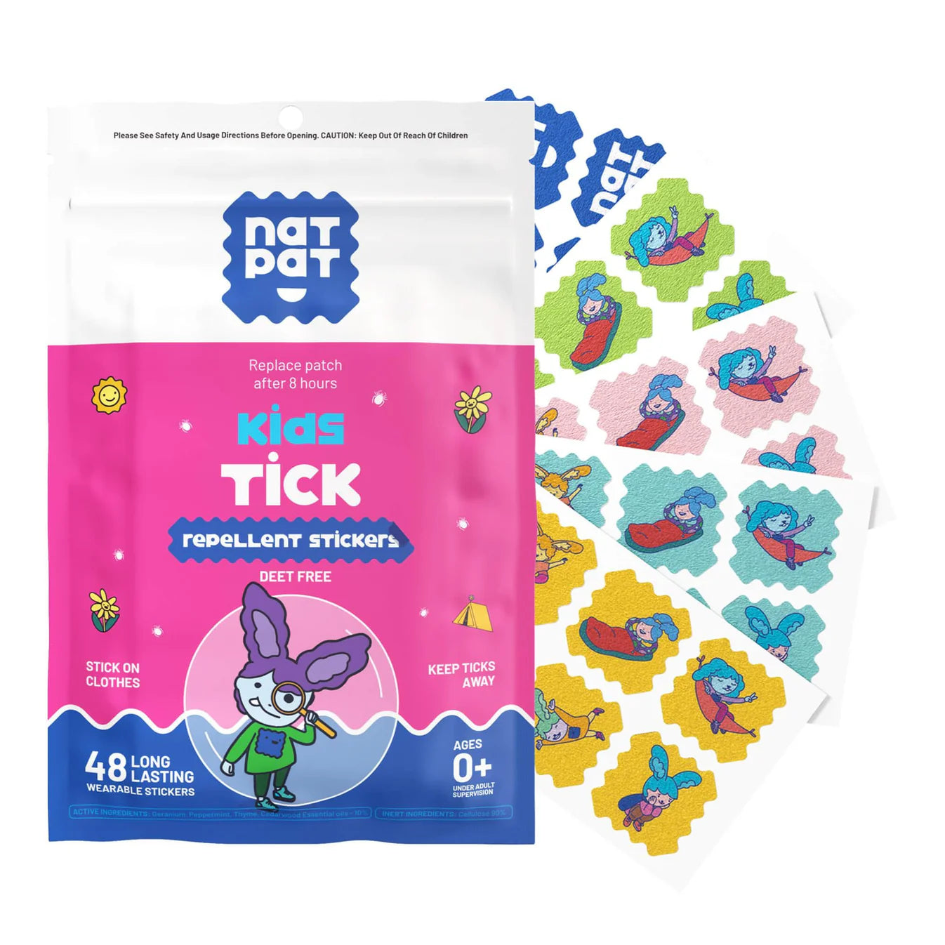 Kids Mosquito Repellent Stickers